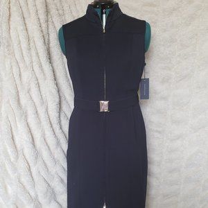 Tommy Hilgifer Classic Scuba Zip Up Dress